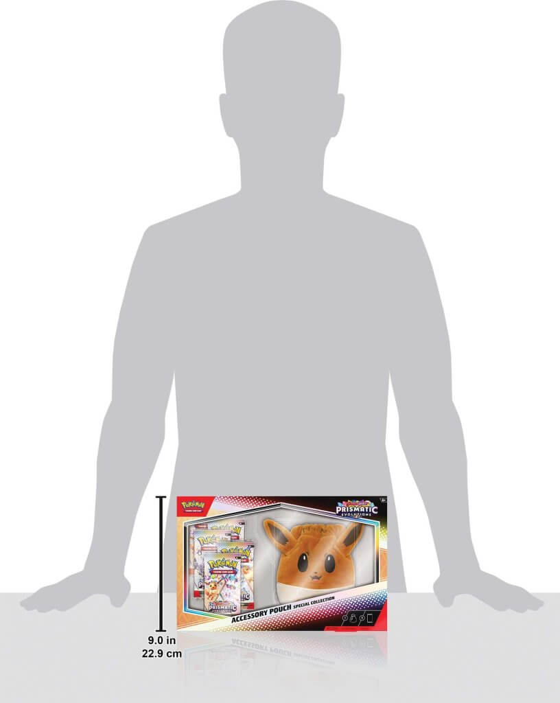 POKÉMON TCG Scarlet & Violet 8.5 Prismatic Evolutions Accessory Pouch