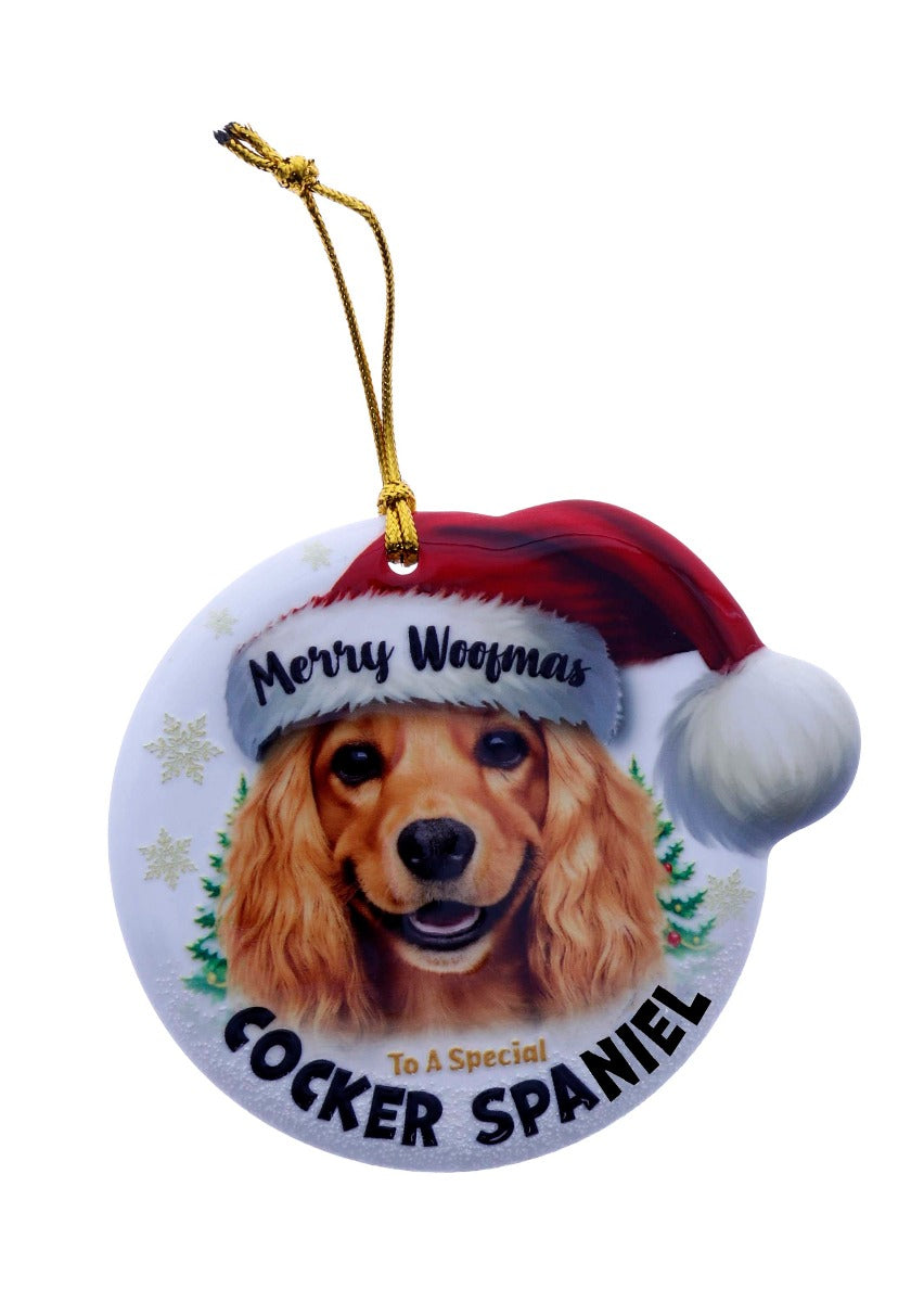 Christmas Sentiments Hanging Ceramic Pet Plaque