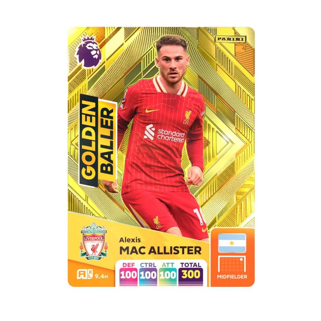 PANINI Adrenalyn 2024/2025 EPL Soccer Cards