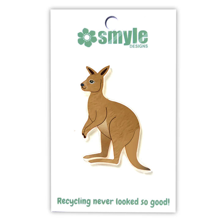 Kangaroo Pin By Smyle Designs