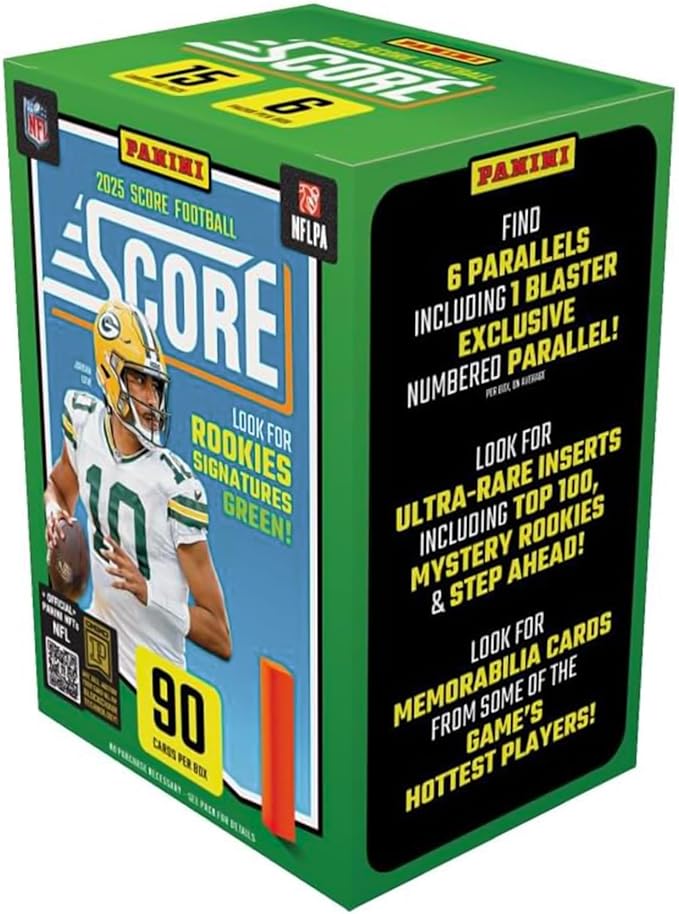 Panini Score 2025 NFL Football Blaster Box - Kick Off Your Season!