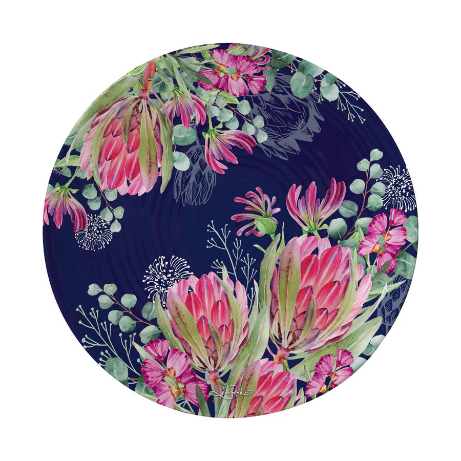 Lisa Pollock Melamine Plate Set – Blush Beauty