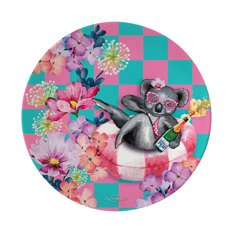Lisa Pollock Melamine Plate Set – Koala Pool Party