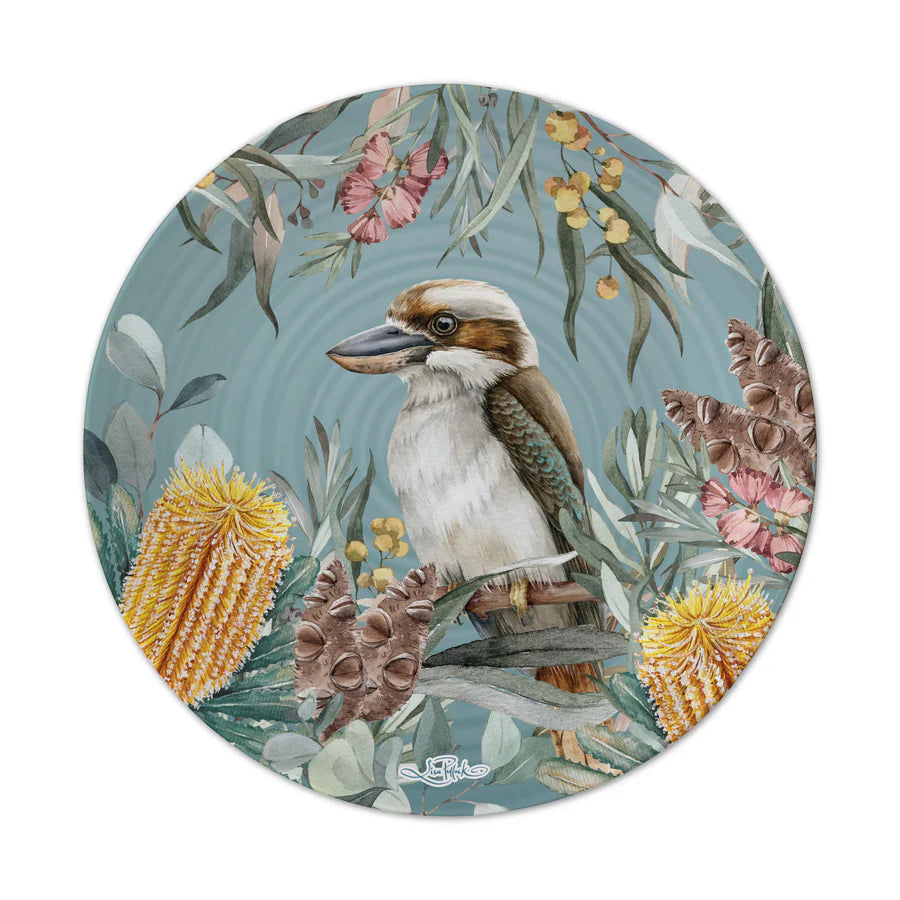 Lisa Pollock Melamine 4  Plate Set – Bush Guardian