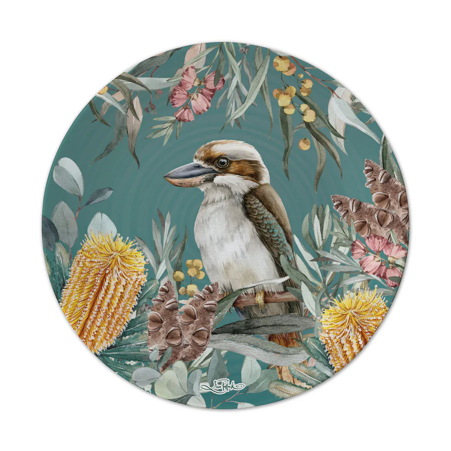 Lisa Pollock Melamine 4  Plate Set – Bush Guardian