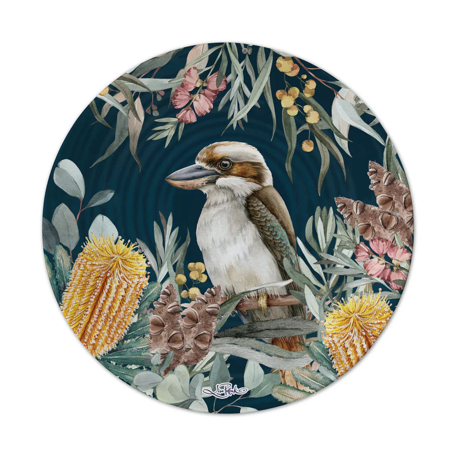 Lisa Pollock Melamine 4  Plate Set – Bush Guardian