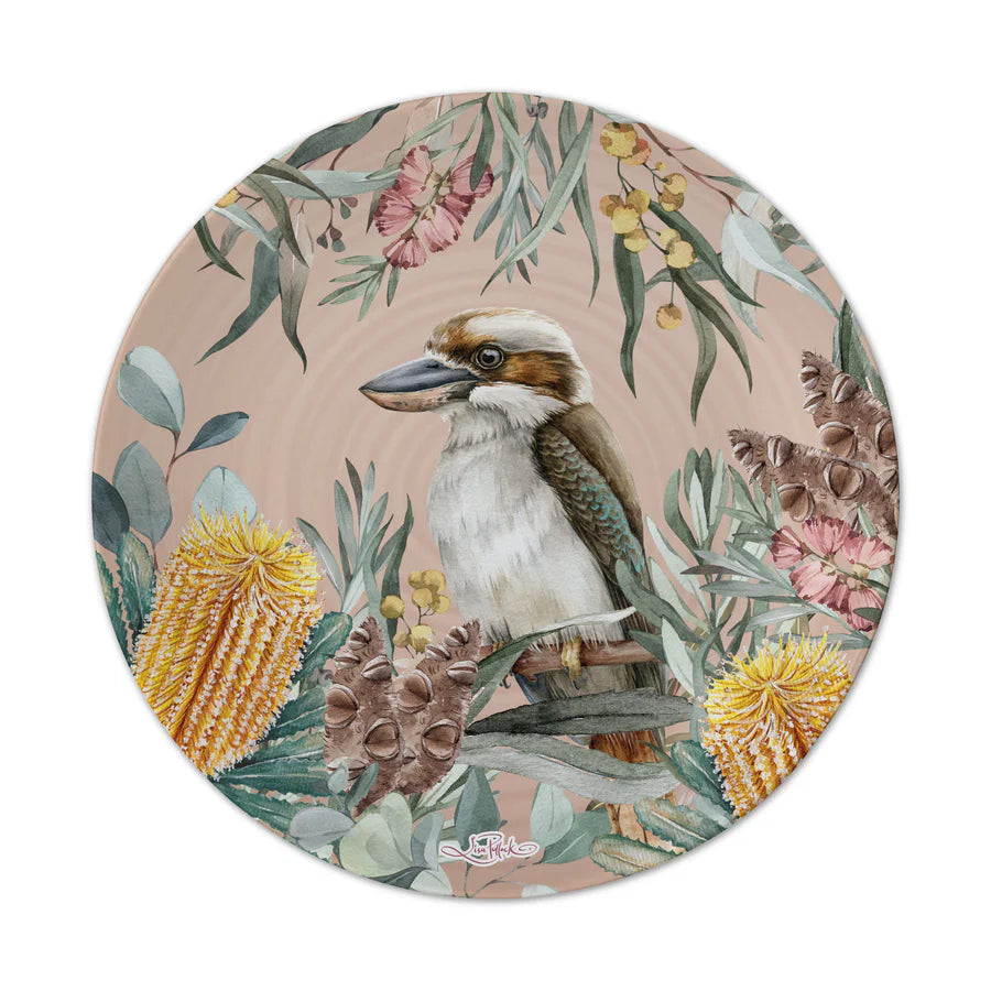 Lisa Pollock Melamine 4  Plate Set – Bush Guardian