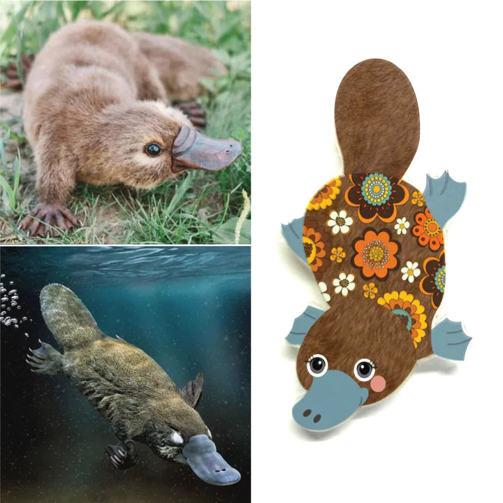 Platypus Pin by Smyle Designs
