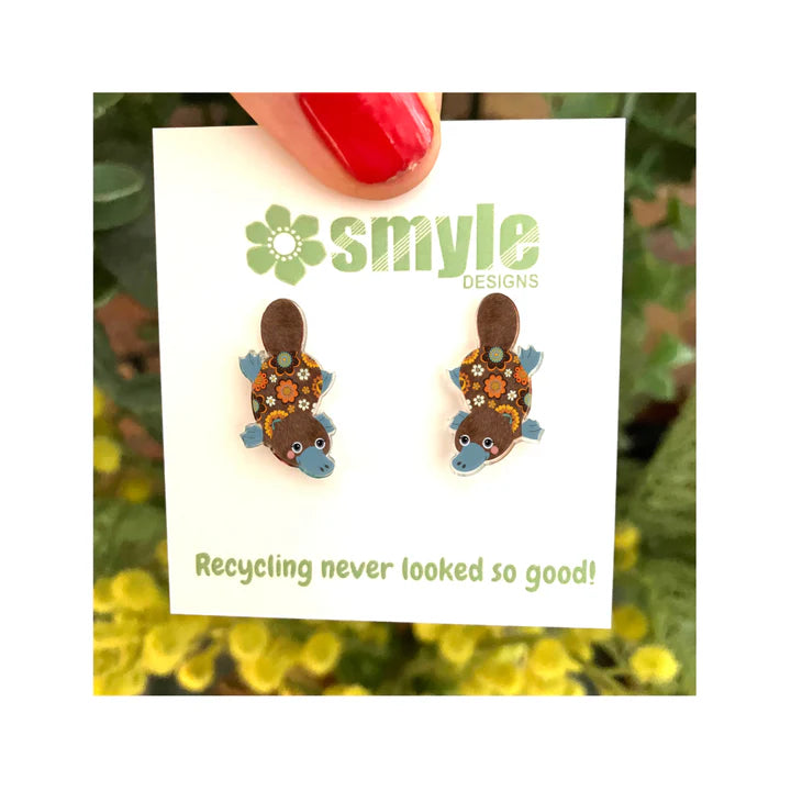 Platypus Studs by Smyle Designs