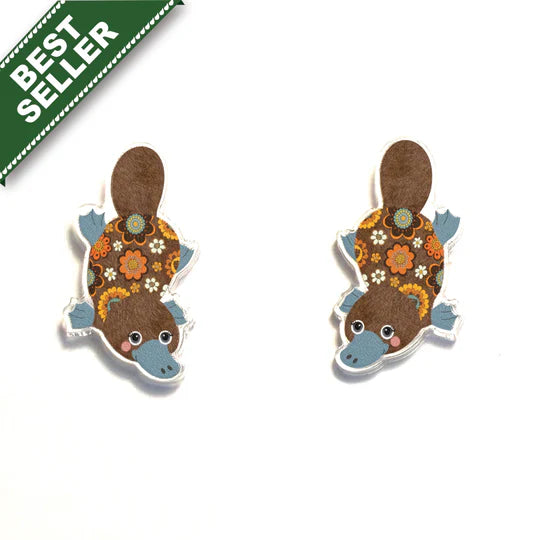 Platypus Studs by Smyle Designs