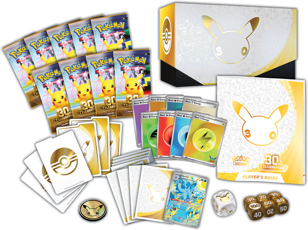 Pre-Order Pokémon TCG: 30th Celebration Elite Trainer Box - Releasing September