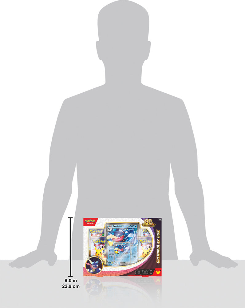 Pre-Order Pokémon TCG: 30th Celebration Sylveon ex Box / Greninja ex Box Assorted