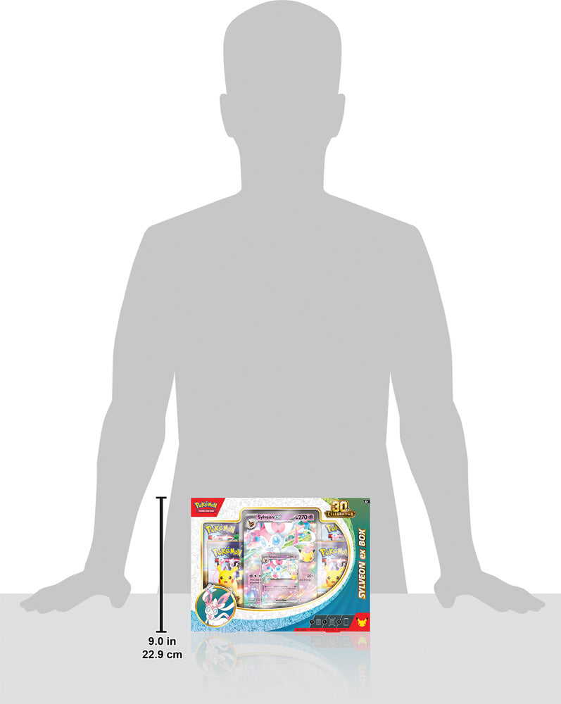Pre-Order Pokémon TCG: 30th Celebration Sylveon ex Box / Greninja ex Box Assorted