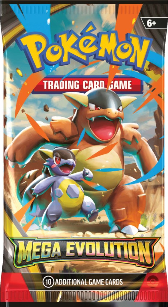 4 x Pokémon TCG Mega Evolution Enhanced Booster (Assorted)