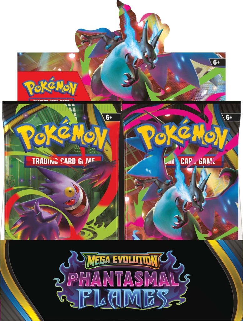 Pokémon TCG: Mega Evolution - Phantasmal Flames Booster Assorted