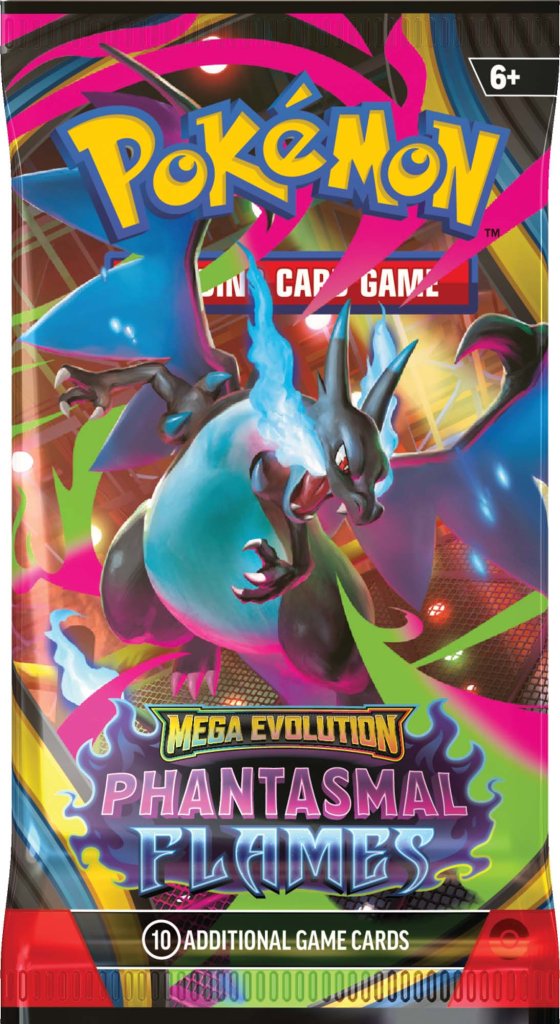 Pokémon TCG: Mega Evolution - Phantasmal Flames Booster Assorted