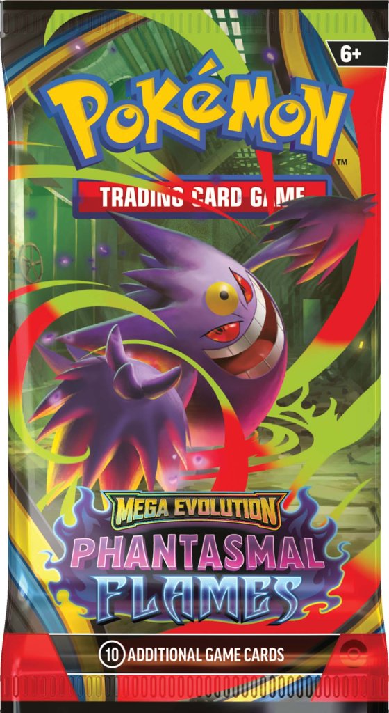 Pokémon TCG: Mega Evolution - Phantasmal Flames Booster Assorted