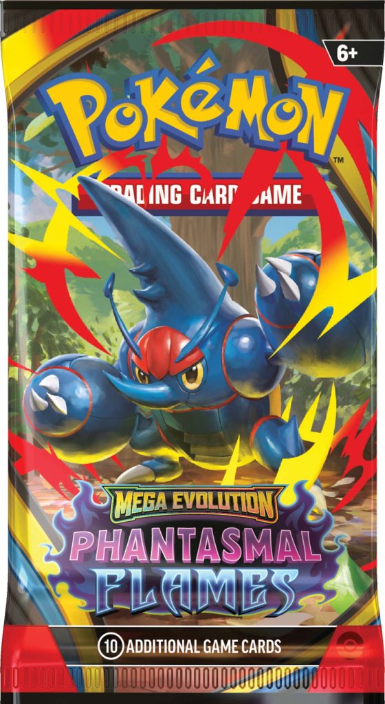 Pokémon TCG: Mega Evolution - Phantasmal Flames Booster Assorted