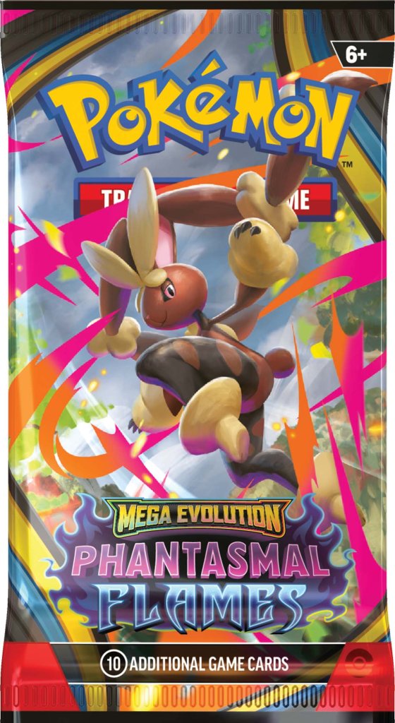 Pokémon TCG: Mega Evolution - Phantasmal Flames Booster Assorted