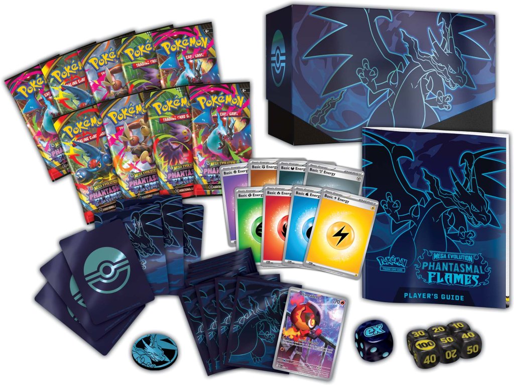 Pokémon TCG: Mega Evolution - Phantasmal Flames Elite Trainer Box