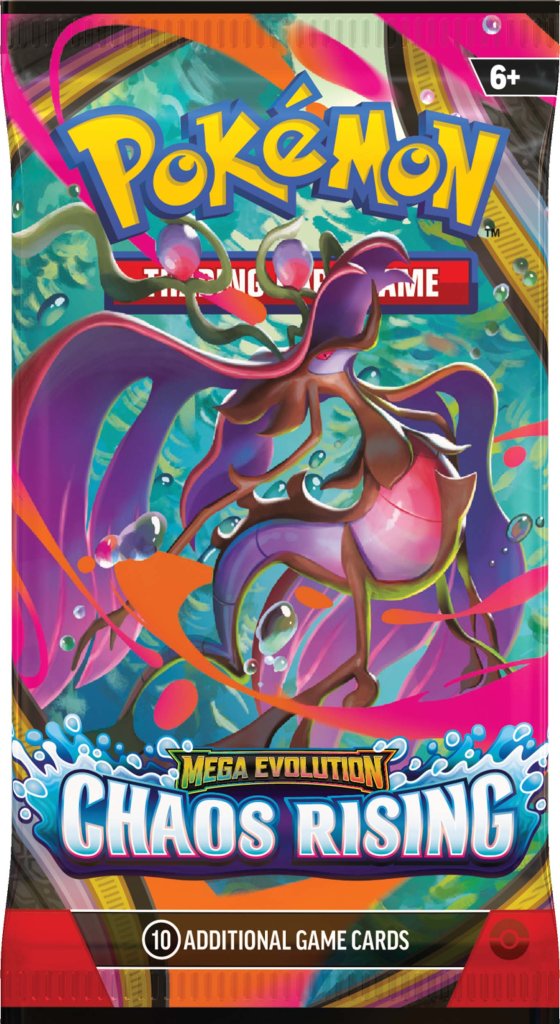 Pre-Order Pokémon TCG: Mega Evolution Chaos Rising Booster