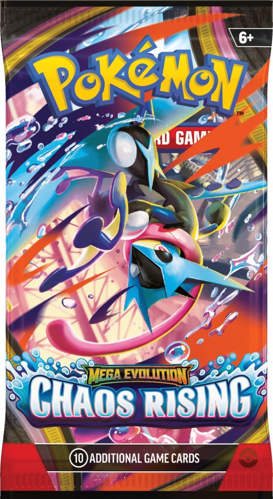 Pre-Order Pokémon TCG: Mega Evolution Chaos Rising Booster