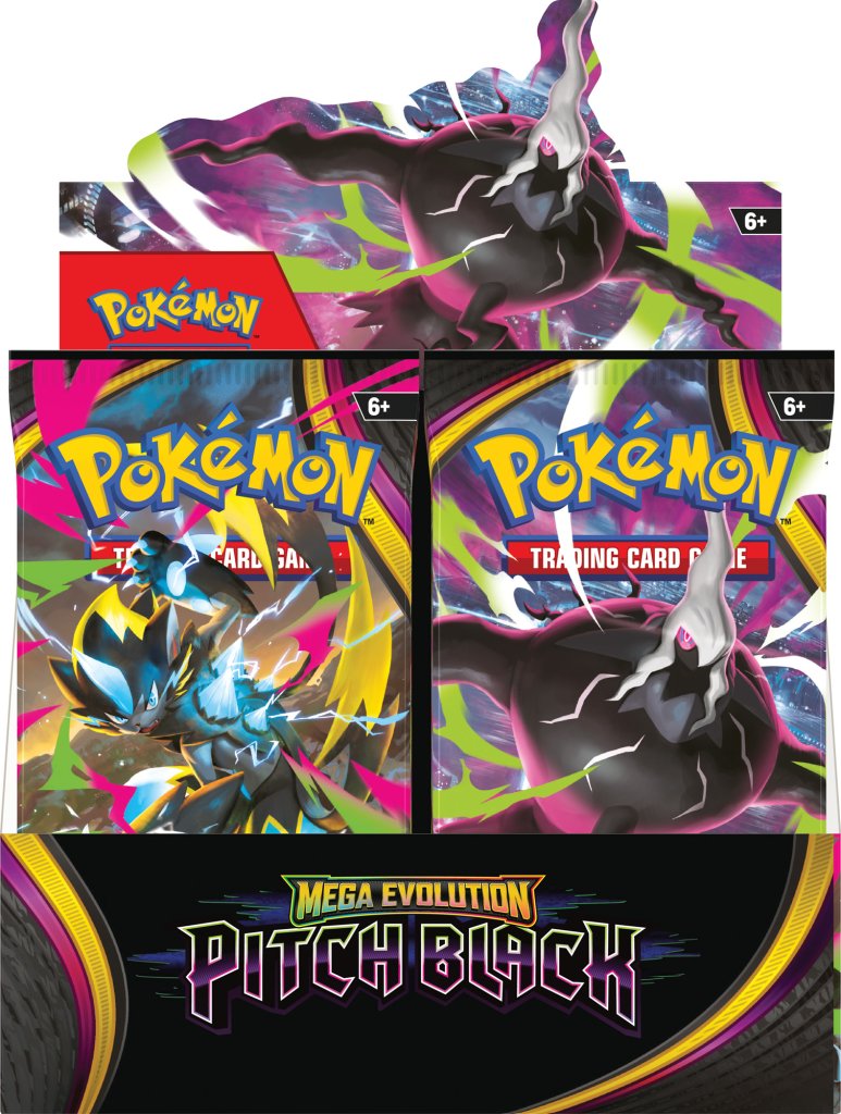 Pre-Order Pokemon TCG Mega Evolutions 5 Pitch Black Booster