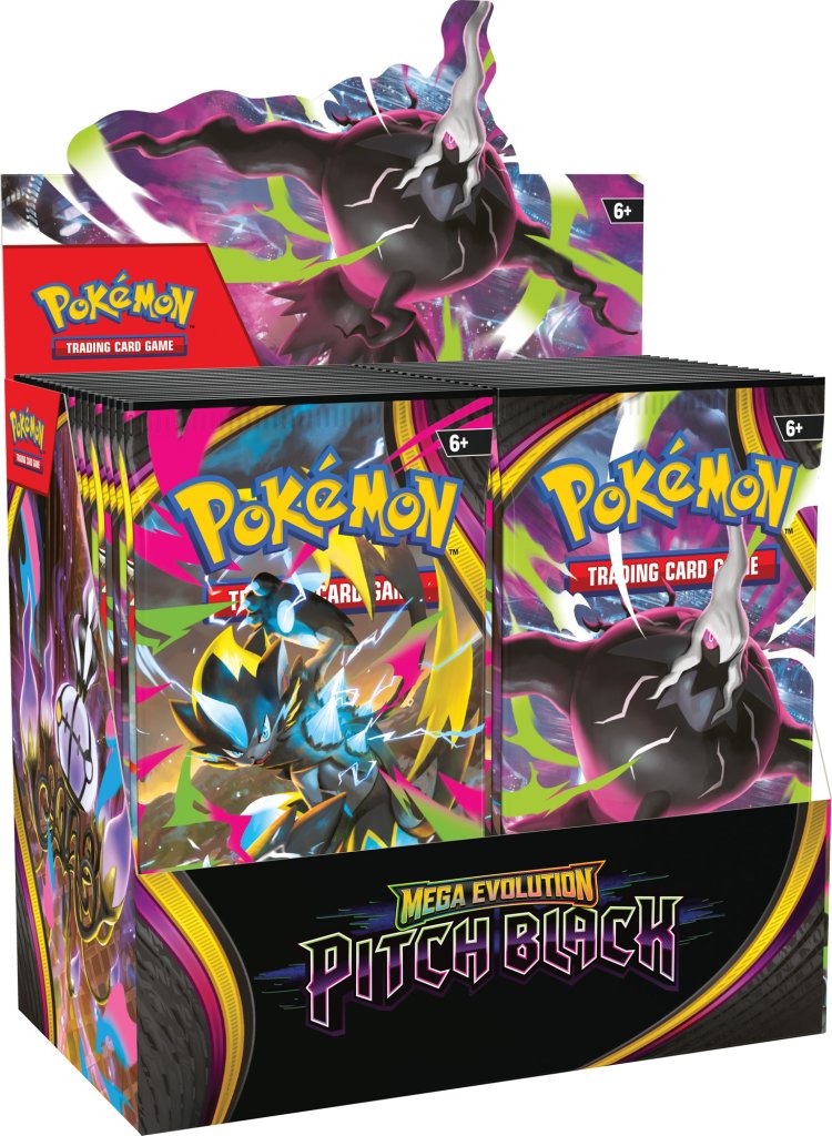 Pre-Order Pokemon TCG Mega Evolutions 5 Pitch Black Booster