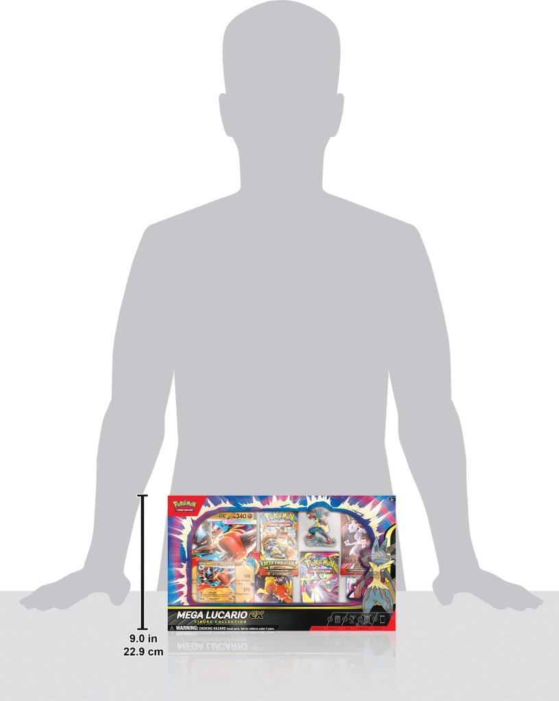 Pokémon TCG: Mega Lucario ex Figure Collection
