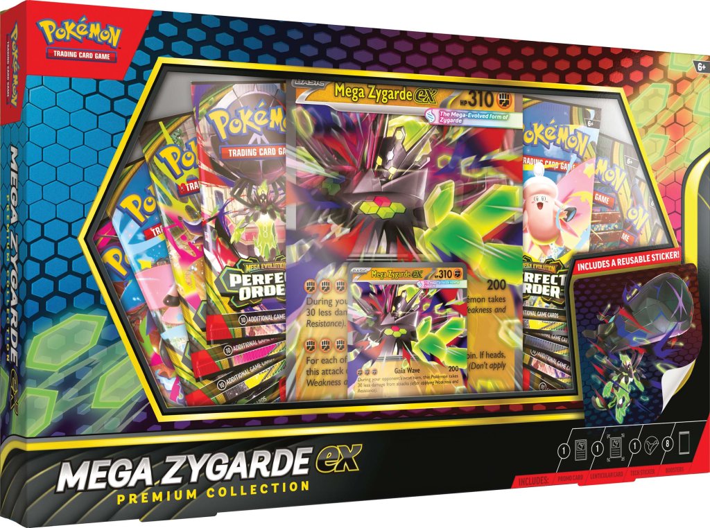 Pre-Order Pokémon TCG Mega Zygarde ex Premium Collection