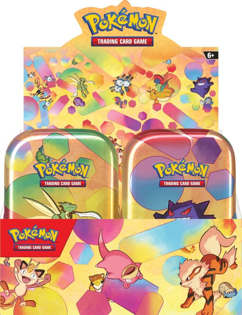 POKÉMON TCG Scarlet & Violet 151 Mini Tin - assorted individual tin