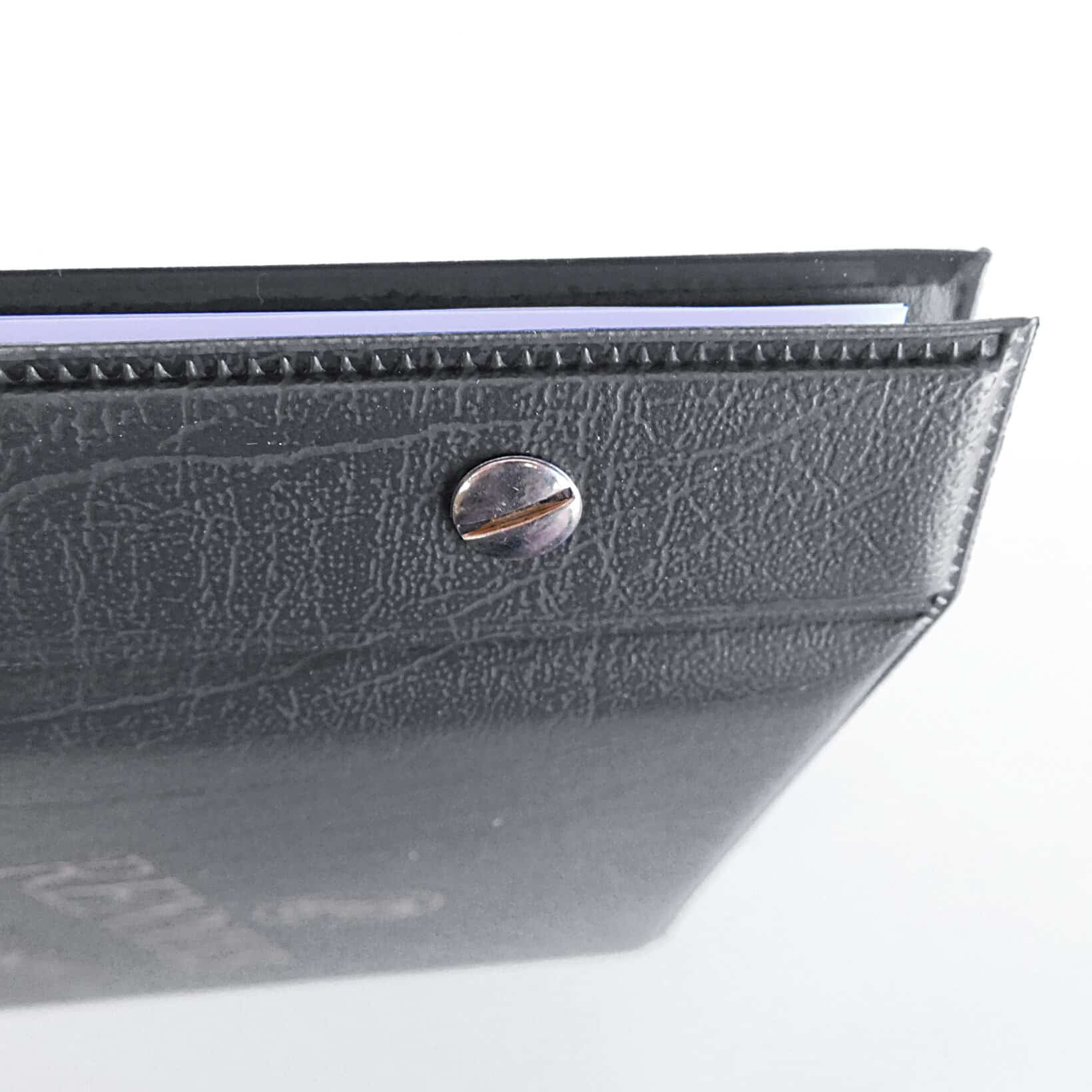 Renniks Premium Coin Album (Black) – 4-Ring Binder for Coin Collection Storage