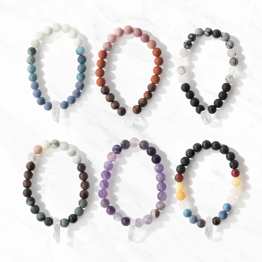 Myga Crystal Bead Bracelets Guidance & Strength