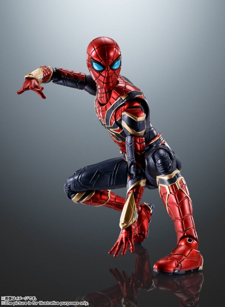Bandai S.H.FIGUARTS Spider-Man: No Way Home Iron Spider Reissue - Marvel Studios: Spiderman