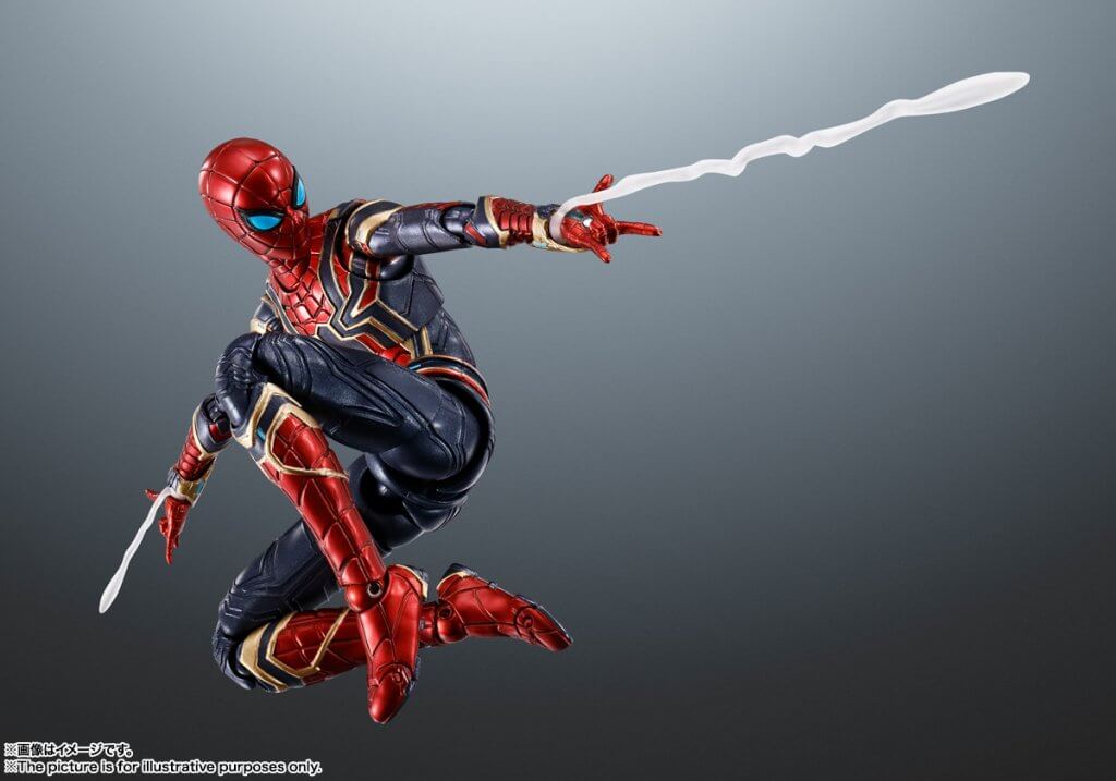 Bandai S.H.FIGUARTS Spider-Man: No Way Home Iron Spider Reissue - Marvel Studios: Spiderman