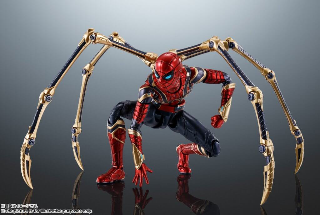 Bandai S.H.FIGUARTS Spider-Man: No Way Home Iron Spider Reissue - Marvel Studios: Spiderman