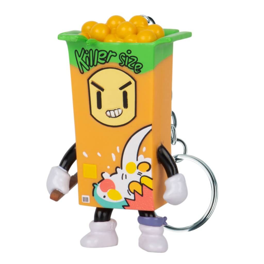 Stumble Guys Figural Keychains – 1 Pack Foil Bag Random