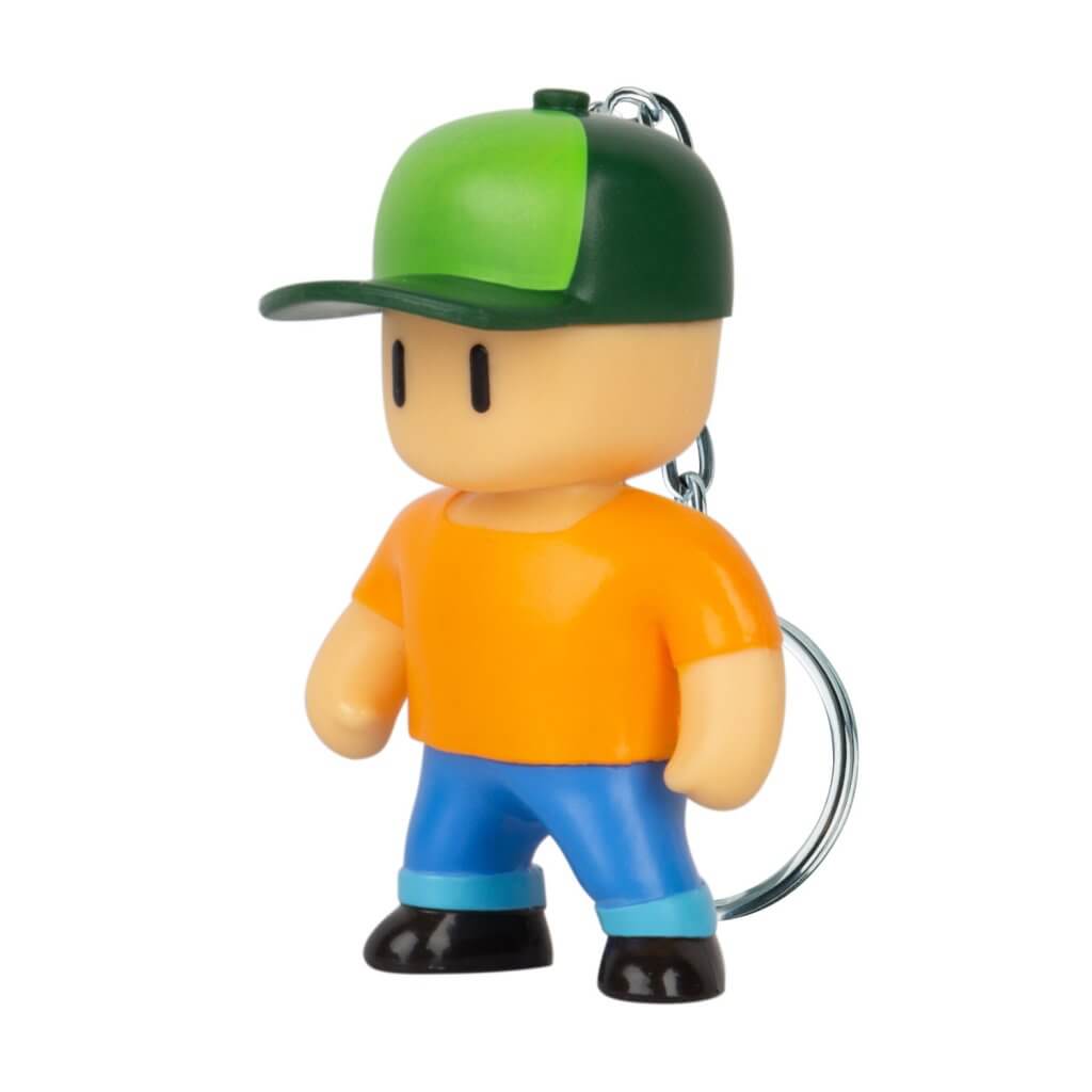 Stumble Guys Figural Keychains – 1 Pack Foil Bag Random