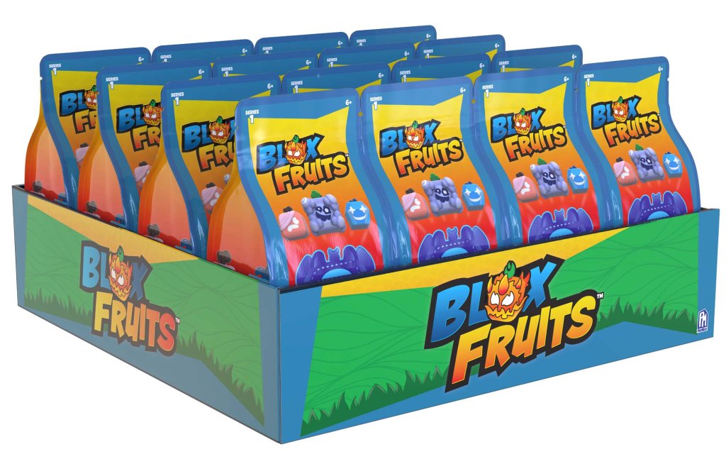 BLOX FRUITS Blind Squishy Figures - Series 1 includes DLC Codes