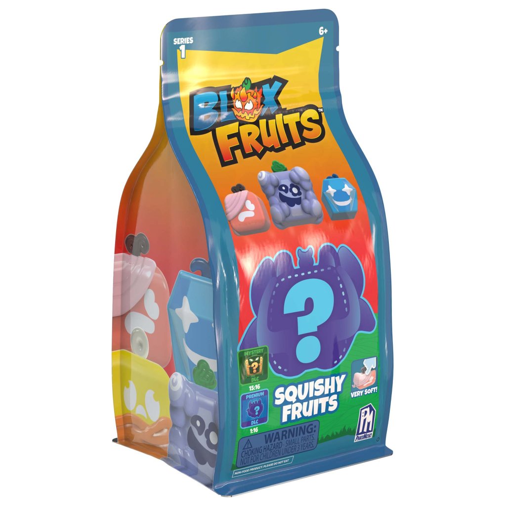 BLOX FRUITS Blind Squishy Figures - Series 1 includes DLC Codes
