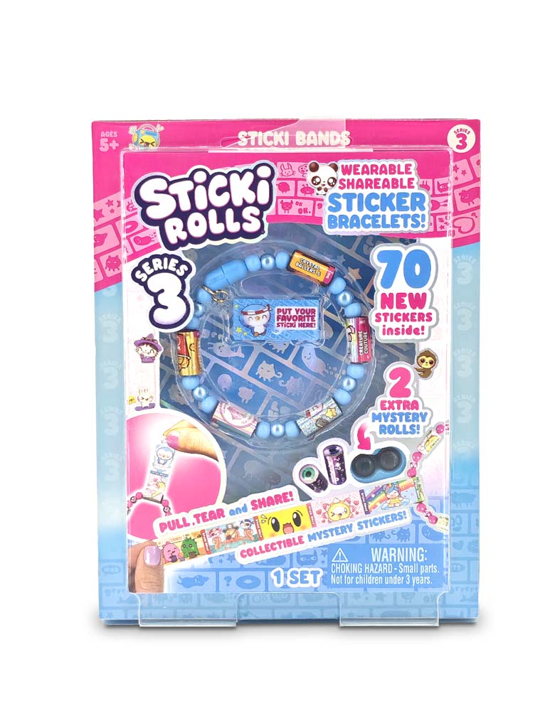 Sticki Rolls Sticki Band Sticki Bracelets Single Pack Series 3