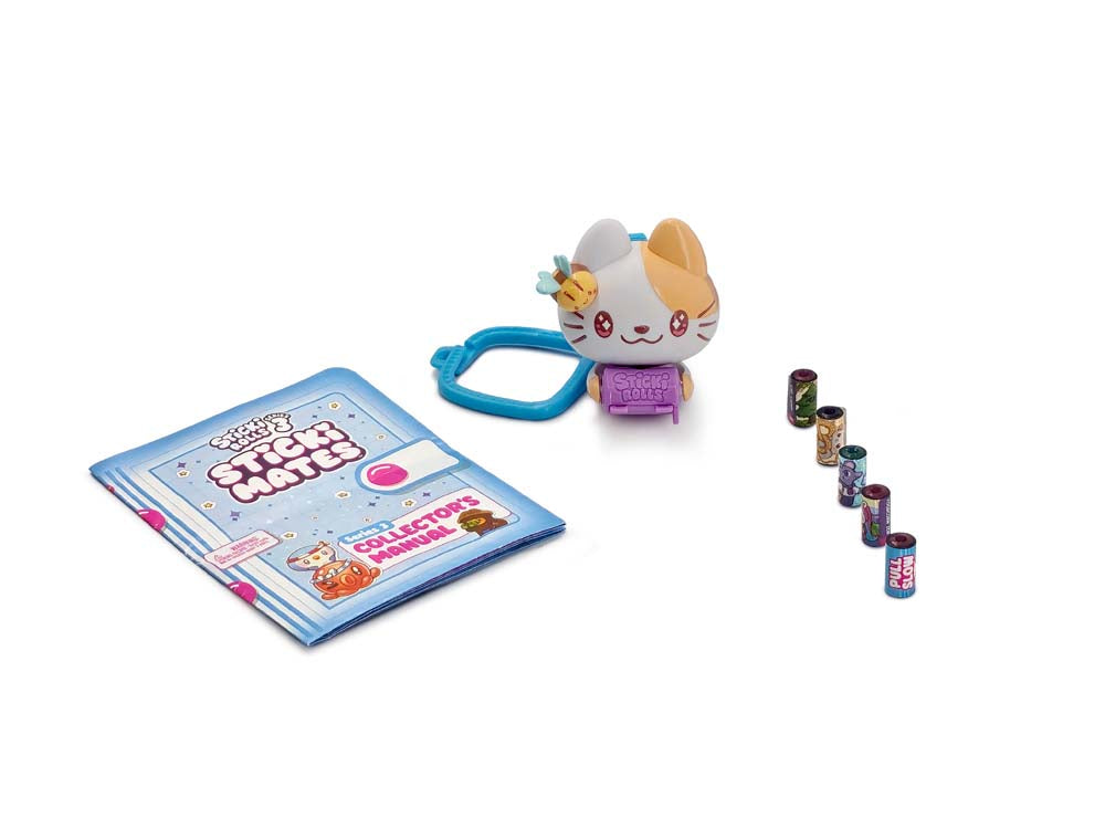 Sticki Rolls Sticki Mates Series 3 with Backpack Clip & 5 Sticker Rolls