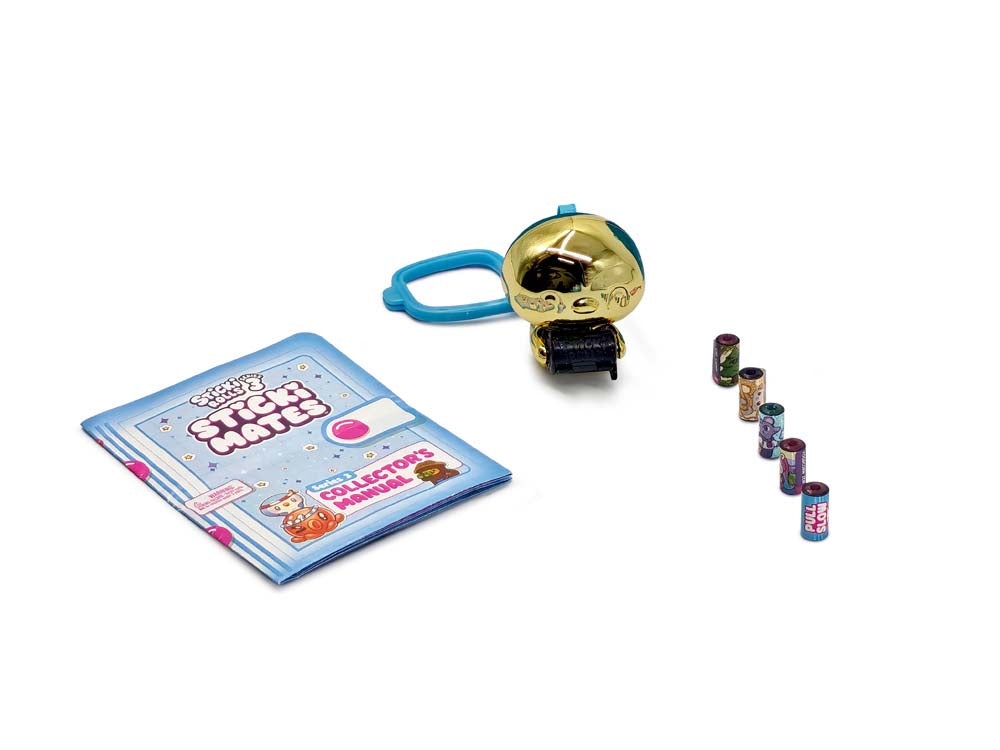 Sticki Rolls Sticki Mates Series 3 with Backpack Clip & 5 Sticker Rolls