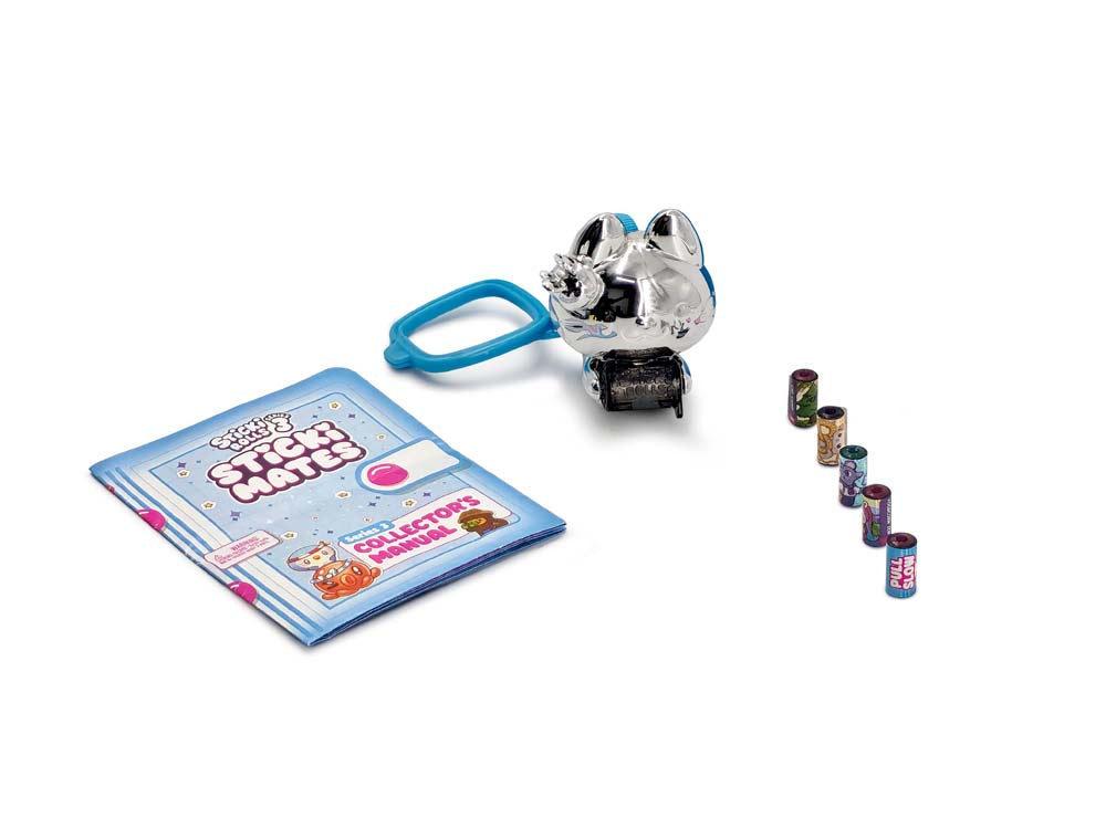 Sticki Rolls Sticki Mates Series 3 with Backpack Clip & 5 Sticker Rolls