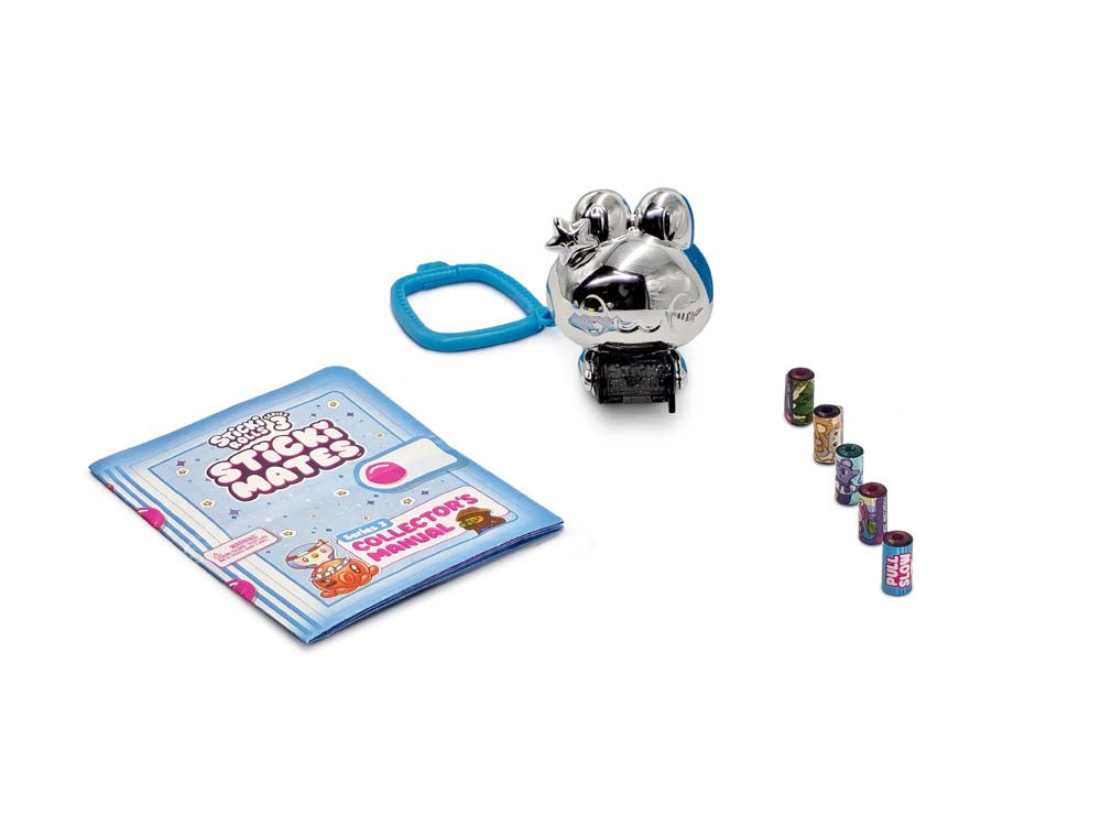 Sticki Rolls Sticki Mates Series 3 with Backpack Clip & 5 Sticker Rolls