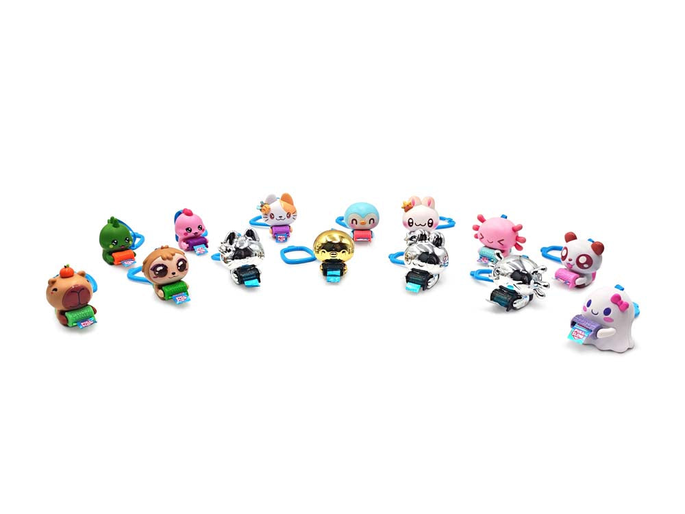 Sticki Rolls Sticki Mates Series 3 with Backpack Clip & 5 Sticker Rolls