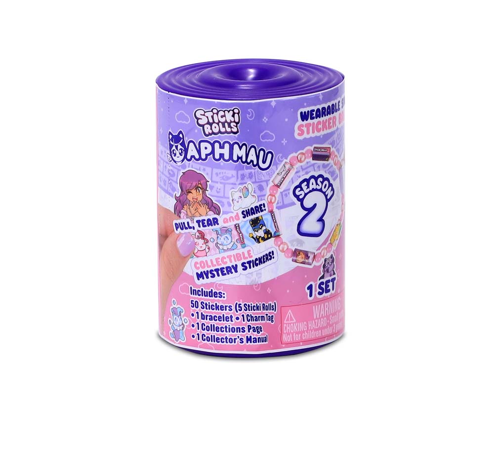 Sticki Rolls Aphmau Season 2 Capsule – packaging