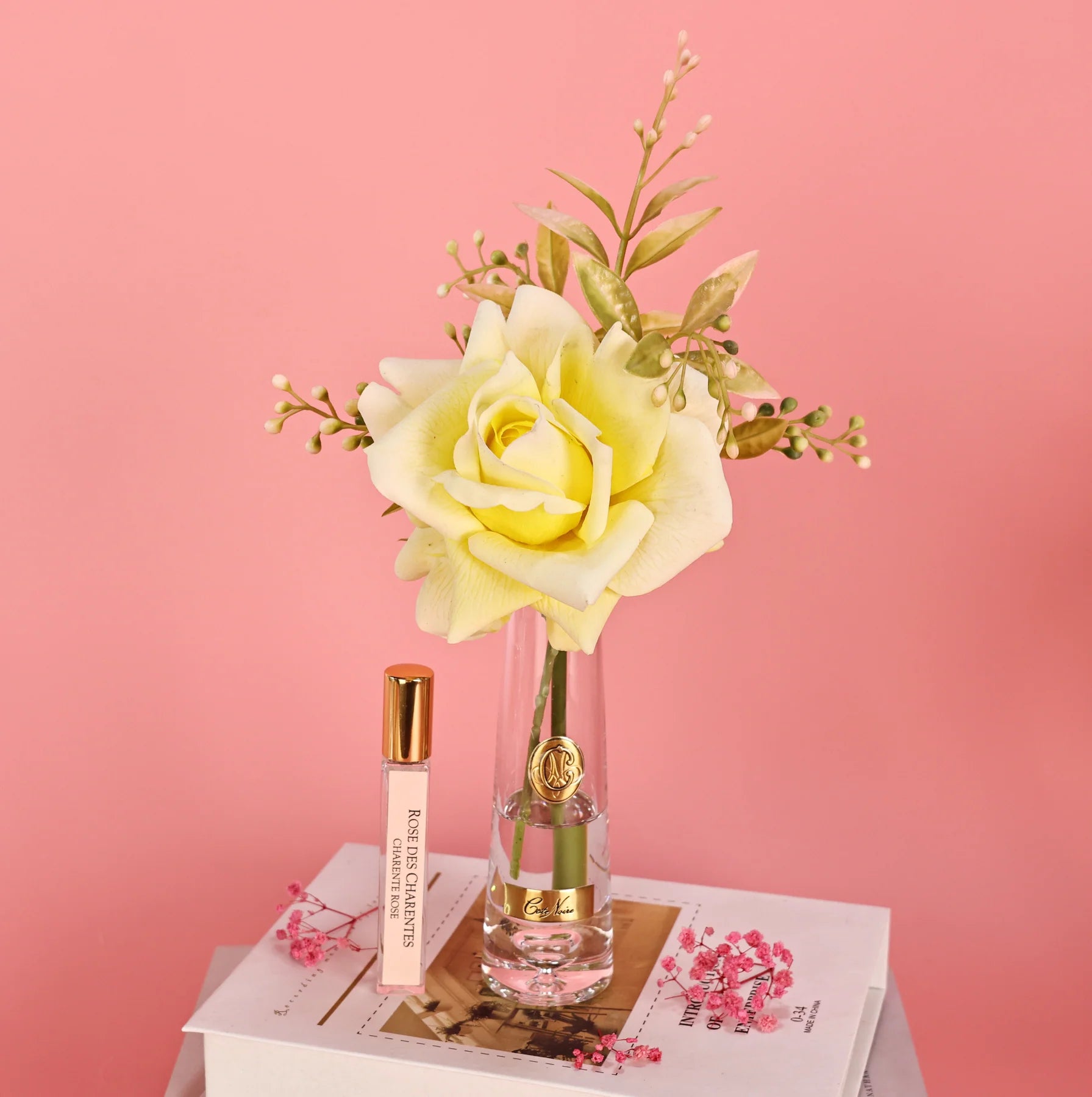 Cote Noire Summer Rose Yellow - Gold Badge - SRG08