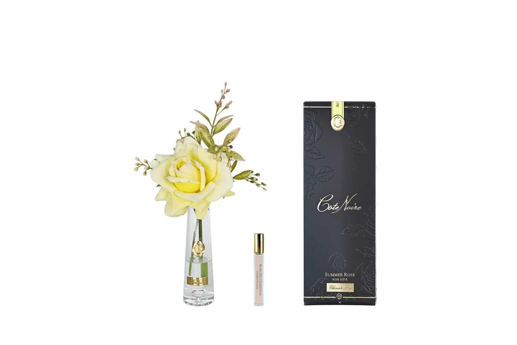 Cote Noire Summer Rose Yellow - Gold Badge - SRG08