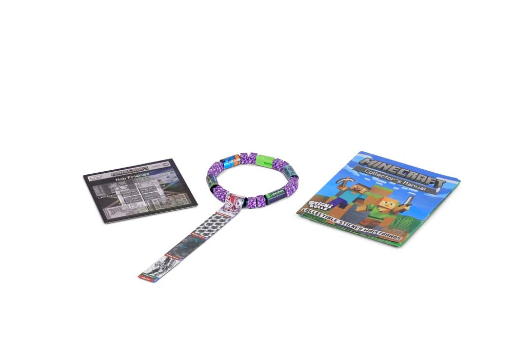 Sticki Rolls Minecraft Wristband Style 09 – Get Creative terracotta